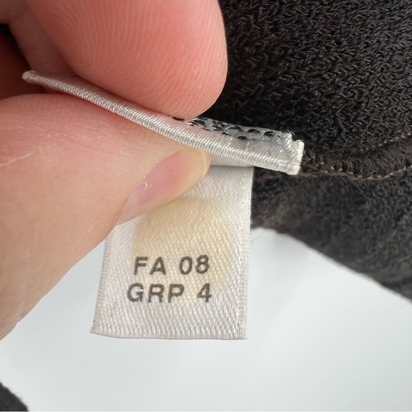 St. John Collection Brown Knit Evening Jacket 12 Blazer Velvet Swirl Accents - Picture 5 of 7